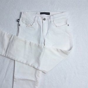 Rock & Republic Kendall White Denim Slim Jeans Size 2